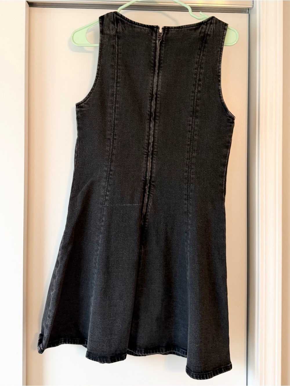 Abercrombie & fitch square neck denim mini dress - Picture 3 of 7